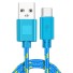 Nabíjecí kabel USB / USB-C K522 modrá
