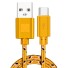Nabíjecí kabel USB / USB-C K522 žlutá