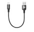 Nabíjecí USB kabel pro Apple Lightning černá