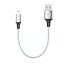 Nabíjecí USB kabel pro Apple Lightning stříbrná