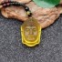 Náhrdelník s Buddhou D526 žlutá
