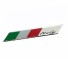 Naklejka samochodowa z flagą Włoch 4