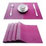 Nakrycie stołu w kratkę 4 szt fioletowy