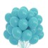 Narodeninové balóniky 25 cm 10 ks T820 tyrkysová