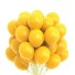 Narodeninové balóniky 25 cm 20 ks žltá