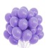 Narozeninové balónky 25 cm 10 ks T820 fialová