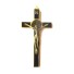 Nástěnný kříž s Ježíšem zlatá