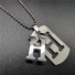 Naszyjnik z literą alfabetu H