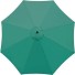Navigați pe o umbrelă de soare verde