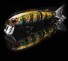 Návnada s 3D rybími oči J3213 zlatá