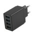 Netzwerkadapter 4 USB-Anschlüsse K794 schwarz