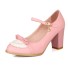 Niedliche Herzpumps für Damen J1757 rosa