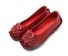Női balerina cipő virággal A605 piros