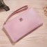 Női bőr pénztárca M236 rózsaszín