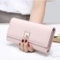 Női bőr pénztárca M248 rózsaszín