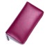 Női bőr pénztárca M300 sötét rózsaszín