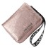 Női bőr pénztárca M398 rózsaszín