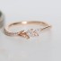 Női gyűrű D2565 régi rózsaszín