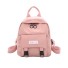 Női hátizsák E633 rózsaszín