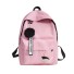 Női hátizsák E671 rózsaszín