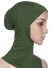 Női hidzsáb katonai zöld