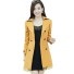 Női kabát P1432 sárga