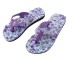 Női kényelmes flip-flop papucs lila