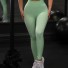 Női leggings világos zöld