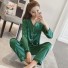 Női pizsama P2587 zöld