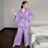 Női pizsama P2596 világos lila