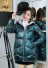 Női téli dzseki A3060 sötétzöld