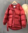 Női téli dzseki B676 piros