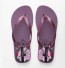Női tengerparti flip-flop papucs A2575 lila