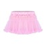 Női tüll mini szoknya A1912 rózsaszín