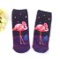 Női zokni flamingóval 10