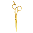 Nożyczki fryzjerskie ze stali nierdzewnej 17,5 cm Nożyczki profesjonalne Akcesoria dla fryzjerów złoto