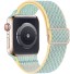 Nylonový remienok pre Apple Watch 38 mm / 40 mm / 41 mm T864 svetlo zelená