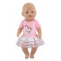 Oblečenie pre bábiku so sukňou A1536 6