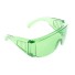 Ochelari de protecție ușori Ochelari comozi anti-zgârieturi Ochelari de ciclism colorați, cu ventilație Ochelari de sport rezistenti la vânt 6 x 19 cm verde