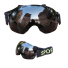 Ochelari de schi ușoare anti-aburire Ochelari de schi profesionali pentru snowboard cu filtru UV400 10,5 x 18,5 cm negru