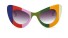 Ochelari de soare E1728 pentru femei multicolor