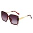 Ochelari de soare E1731 pentru femei burgundy