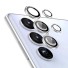 Ochranné sklo na kameru pro Samsung Galaxy S22 Ultra stříbrná