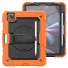 Ochranný kryt s úchytem pro Apple iPad Air 5 10,9" 2022 oranžová