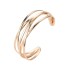 Offenes Damenarmband H453 golden