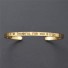 Offenes Damenarmband mit der Aufschrift H386 golden