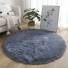 Okrúhly koberec 100 cm sivá