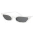 Okulary przeciwsłoneczne damskie A1813 biały
