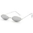 Okulary przeciwsłoneczne damskie B618 srebrny