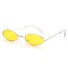 Okulary przeciwsłoneczne damskie B618 żółty